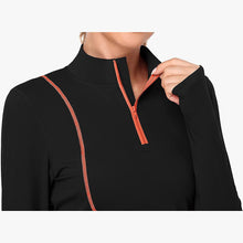 Load image into Gallery viewer, Women's Long Sleeve Workout Tops Zip Thumb Hole Athletic Running Sweatshirt