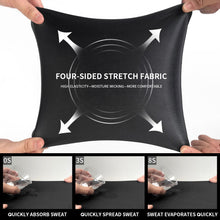 Load image into Gallery viewer, Black & White Marbling Printed Push Up Workout Leggings