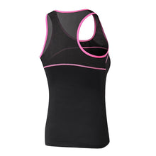 Load image into Gallery viewer, Womens Breathable Yoga Top For Workout With Mesh Shoulders