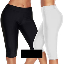 Load image into Gallery viewer, Elastic High Waist Women Yoga Pants Quick Dry  3/4 Running Crop Leggings