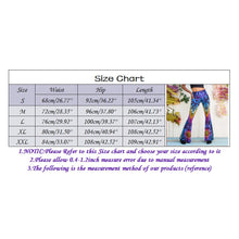 Load image into Gallery viewer, Cool Casual Tie-Dyed Prints Flare Leg Full Length Workout Leggings