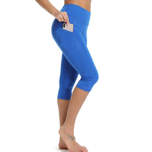 Load image into Gallery viewer, Women's 3/4 Gym Sport Casual Cropped Female Leggings With Pockets