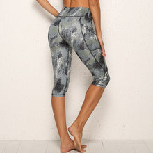 Load image into Gallery viewer, Women's 3/4 Gym Sport Casual Cropped Female Leggings With Pockets