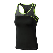 Load image into Gallery viewer, Womens Breathable Yoga Top For Workout With Mesh Shoulders