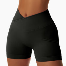 Load image into Gallery viewer, High Waist Hip Lift Compact Seamless Knitted Yoga Shorts