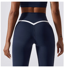 Load image into Gallery viewer, High Waist Peach Hip Sport Running Training Fitness Set