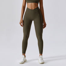 Load image into Gallery viewer, Breathable Peach Hip Fitness Ankle Length Leggings