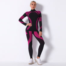 Load image into Gallery viewer, Yoga Sets For Sports Fitness High Waist Hip-lifting Pants / Top Set