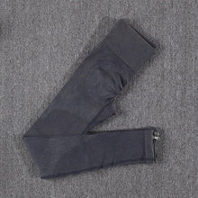 Load image into Gallery viewer, Women Sportwear Zip Vest High Waist Fitness Pants Gym Seamless Woman 2 Pieces Set