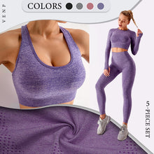 Load image into Gallery viewer, 2/5PC Women's Seamless Yoga Set Women Sportswear