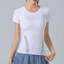 Load image into Gallery viewer, Breathable Comfortable Yoga Top with Mesh Accents For All Workouts