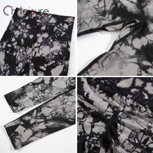 Load image into Gallery viewer, Yoga Set Women Seamless Tie Dye Fashion Push Up Bra Set