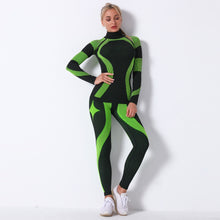 Load image into Gallery viewer, Yoga Sets For Sports Fitness High Waist Hip-lifting Pants / Top Set