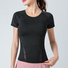 Load image into Gallery viewer, Breathable Comfortable Yoga Top with Mesh Accents For All Workouts