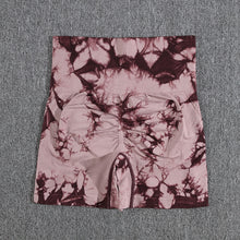Load image into Gallery viewer, Tie Dye Seamless Summer Bra And Shorts Yoga Set Starting at $16.54