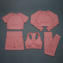 Load image into Gallery viewer, 2/5PC Women's Seamless Yoga Set Women Sportswear