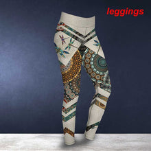 Load image into Gallery viewer, Dragonfly Criss-cross Tank Top+legging Yoga Outfit for Women