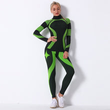 Load image into Gallery viewer, Yoga Sets For Sports Fitness High Waist Hip-lifting Pants / Top Set