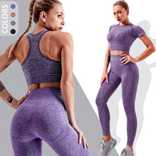 Load image into Gallery viewer, 2/5PC Women's Seamless Yoga Set Women Sportswear