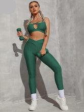 Load image into Gallery viewer, Seamless Women Sportswear Gym Set High Waist Leggings and Crop Top