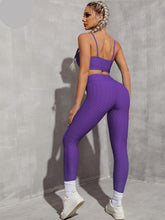 Load image into Gallery viewer, Seamless Women Sportswear Gym Set High Waist Leggings and Crop Top