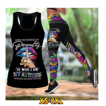 Load image into Gallery viewer, Beautiful Fashion Statement Pattern Running Yoga Set