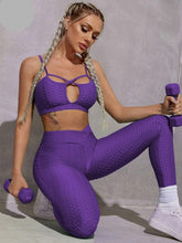 Load image into Gallery viewer, Seamless Women Sportswear Gym Set High Waist Leggings and Crop Top