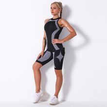 Load image into Gallery viewer, Yoga Sets For Sports Fitness High Waist Hip-lifting Pants / Top Set