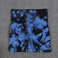Load image into Gallery viewer, Tie Dye Seamless Summer Bra And Shorts Yoga Set Starting at $16.54