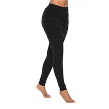 Load image into Gallery viewer, Skirted Leggings Pleated Solid Color