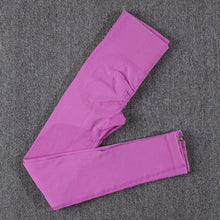 Load image into Gallery viewer, Women Sportwear Zip Vest High Waist Fitness Pants Gym Seamless Woman 2 Pieces Set