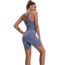 Load image into Gallery viewer, Seamless Yoga Sports Fitness High Waist Hip Raise Beauty Back Jumpsuits
