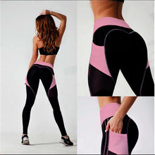 Load image into Gallery viewer, Women Heart Shape Fitness Push Up Workout Leggings
