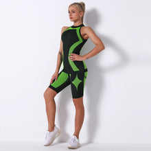 Load image into Gallery viewer, Yoga Sets For Sports Fitness High Waist Hip-lifting Pants / Top Set