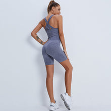 Load image into Gallery viewer, Seamless Yoga Sports Fitness High Waist Hip Raise Beauty Back Jumpsuits