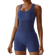 Load image into Gallery viewer, Seamless Jumpsuits One-Piece Yoga Suit Women's Gym Push-Up High Elastic Tight-Fitting