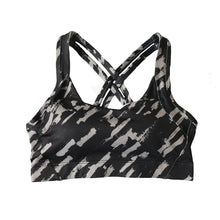 Load image into Gallery viewer, Cross Vest-Style Shock Absorption Push-up Sports Bra