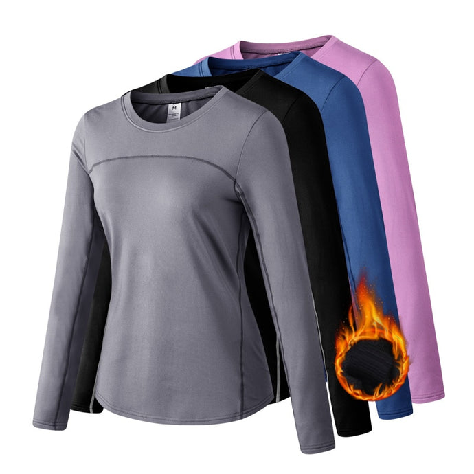 Quick-Drying Running Thermal Gym Yoga Tops
