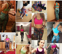 Load image into Gallery viewer, Colorful, Comfy 3pc Workout Set