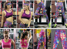 Load image into Gallery viewer, Colorful, Comfy 3pc Workout Set