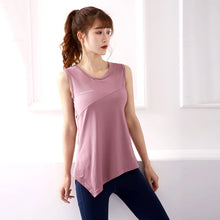 Load image into Gallery viewer, Sleeveless Fitness Yoga Tops Quick Dry Loose And Breathable
