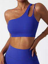 Load image into Gallery viewer, One-Shoulder Shockproof Yoga Bra Cloud Sense Beauty Back Exercise Bra