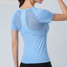 Load image into Gallery viewer, Breathable Comfortable Yoga Top with Mesh Accents For All Workouts