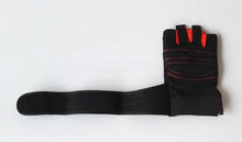 Load image into Gallery viewer, Anti-Slip Gym Gloves For Cross-fit, Weight Lifting And Body Building