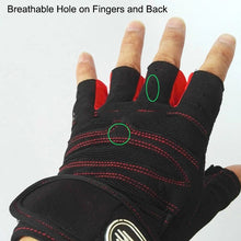 Load image into Gallery viewer, Anti-Slip Gym Gloves For Cross-fit, Weight Lifting And Body Building