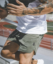 Load image into Gallery viewer, Mens 2 in 1 Fitness Running Shorts