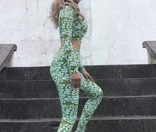 Load image into Gallery viewer, The Maze 2pcs Yoga Pants and Top Set