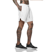Load image into Gallery viewer, Mens 2 in 1 Fitness Running Shorts