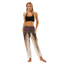 Load image into Gallery viewer, Feather Harem Yoga And Meditation Pants