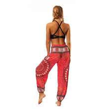 Load image into Gallery viewer, Red Harem Yoga And Meditation Pants